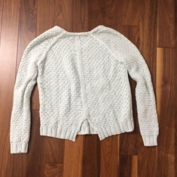 Zara Knit Pale Mint Sweater - Picture 2 of 4